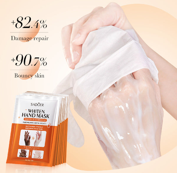 ماسك التبيض الفوري للايدين